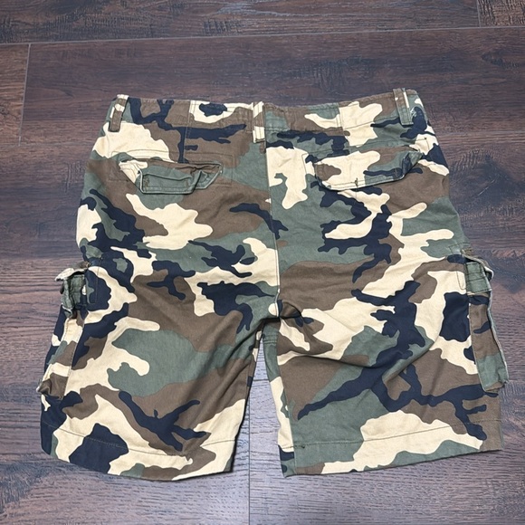 MUSCLE ALIVE NEW YORK CARGO SHORTS CAMO SIZE 36 - Picture 6 of 7